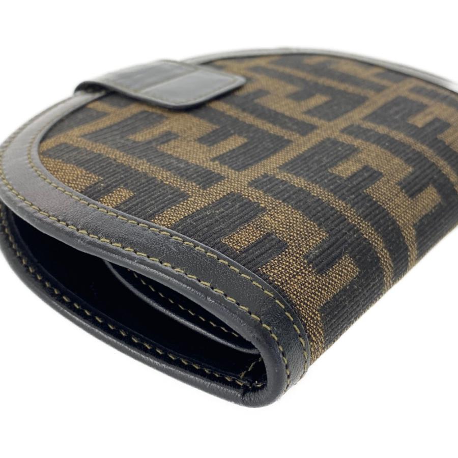 FENDI（フェンディ） ズッカ・ハーフムーン2つ折り財布/2804.01223.079