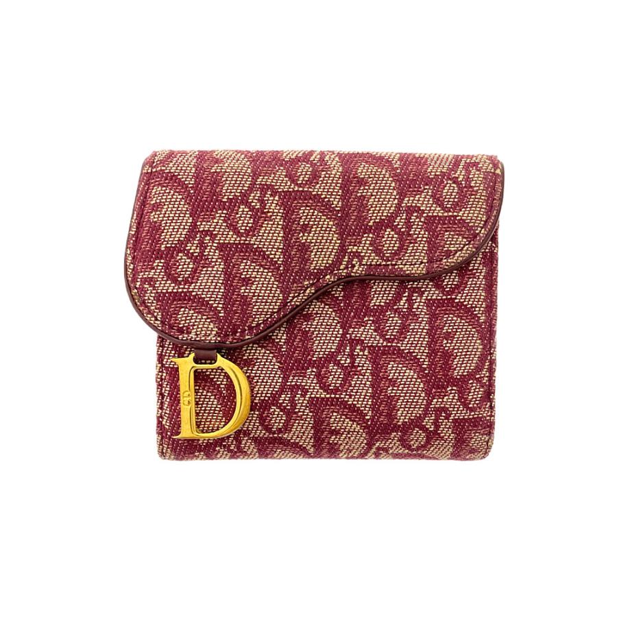 Christian Dior デニムパターン 二つ折り財布 【公式通販】