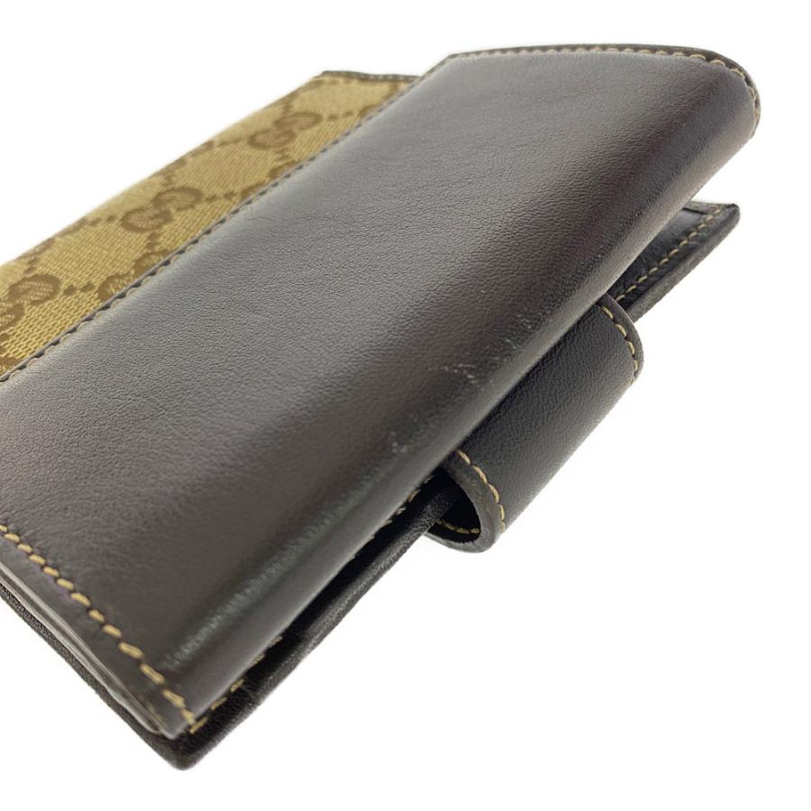 GUCCI（グッチ） GGキャンバス・2つ折り財布 Wホック ハート/203549