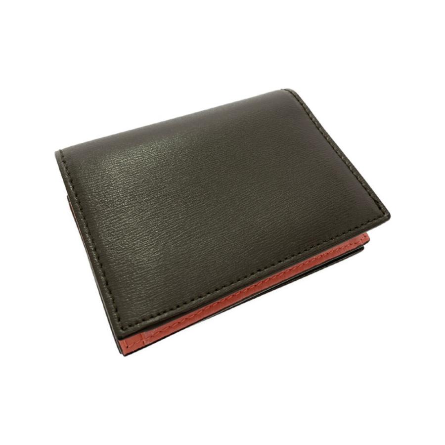 Ferragamo2つ折りコンパクト財布ダークブラウン フェラガモ Ferragamo 財布 二つ折り財布 折りたたみ財布 小銭