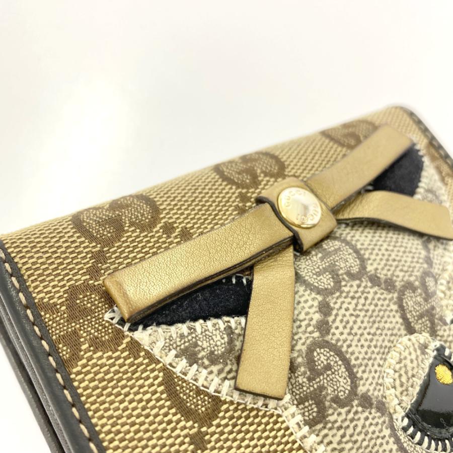 GUCCI（グッチ） GGキャンバス・グッチョリ・チワワ・Brando・Wホック