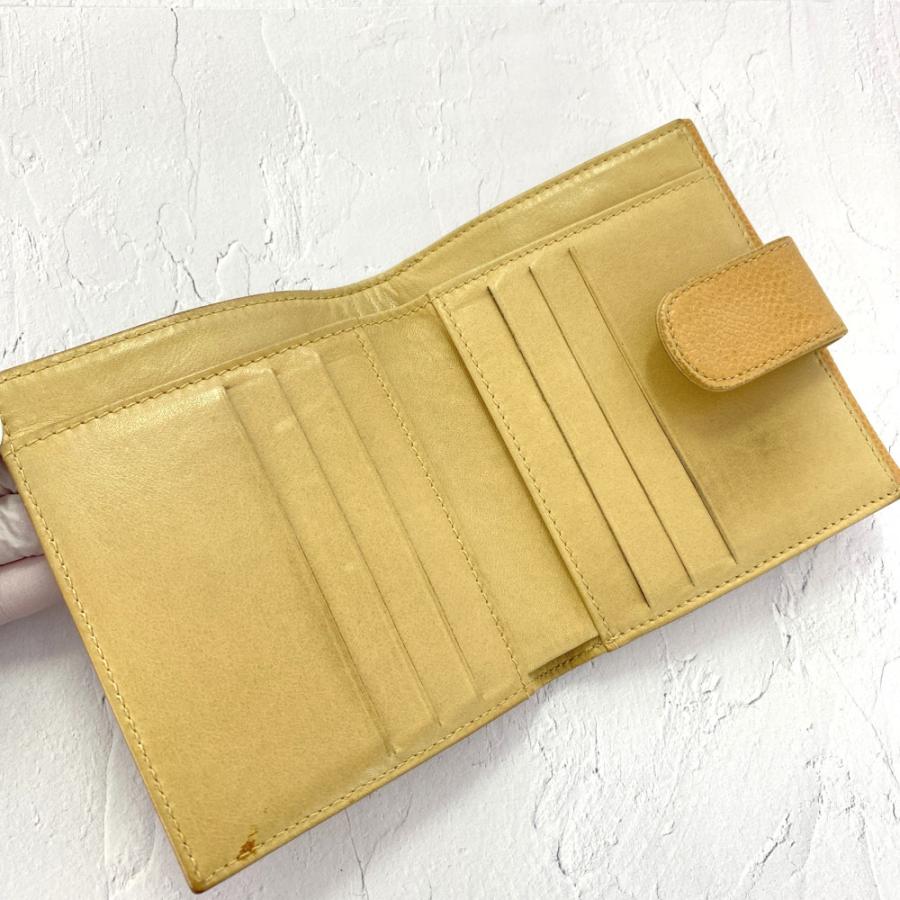 CHANEL シャネル ココマーク キャビアスキン 2つ折り 財布 ミニ