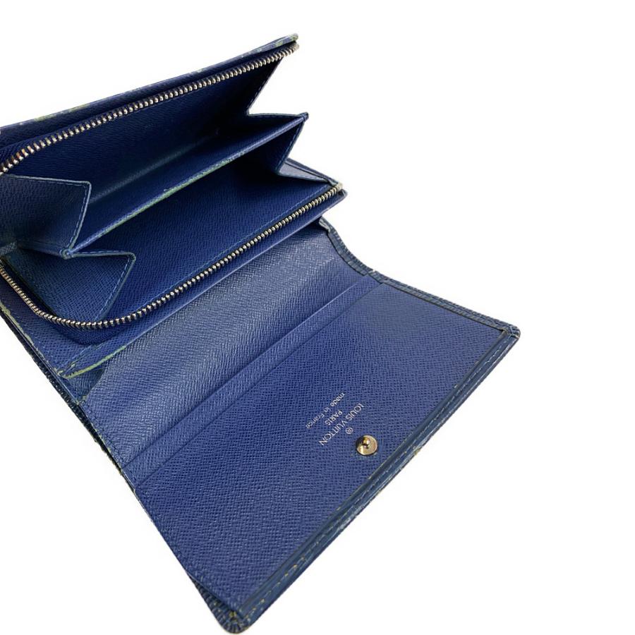 ルイヴィトン エピ・ポルトフォイユトレゾール・2つ折り財布/M6350G