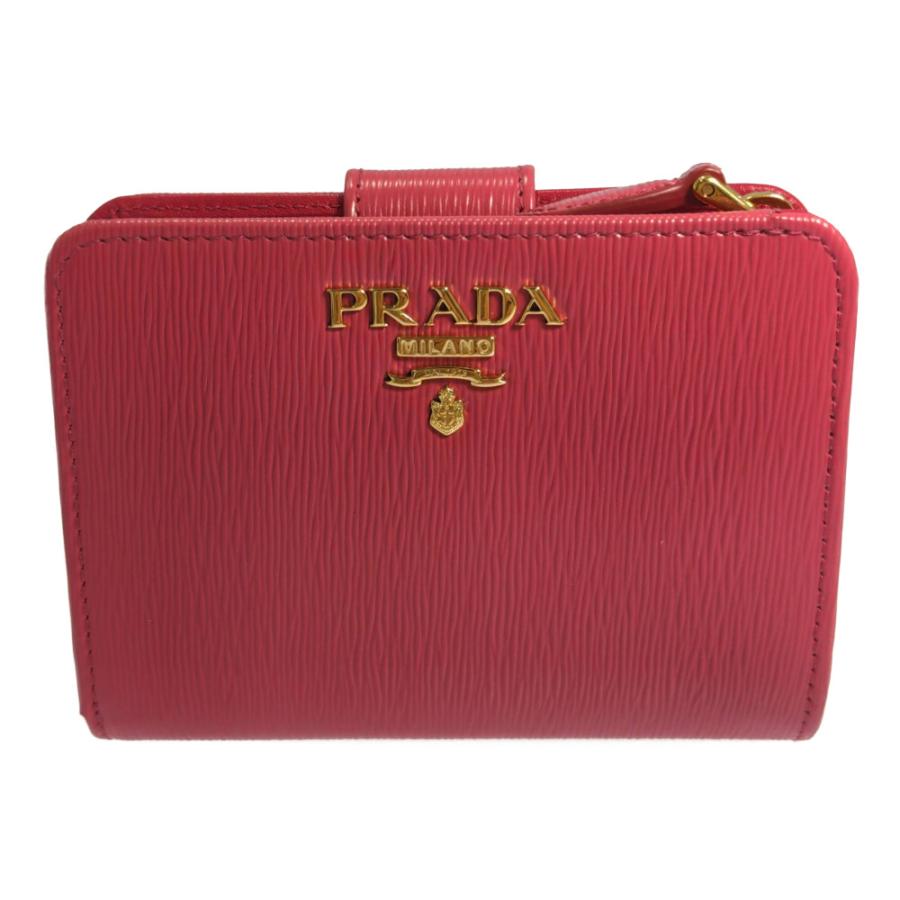 PRADA PORTAF.AF.PICCOLO LAMPO 二つ折り財布 PRADA プラダ PORTAF.PICCOLO LAMPO・2つ折り財布/1ML018 2B6Q
