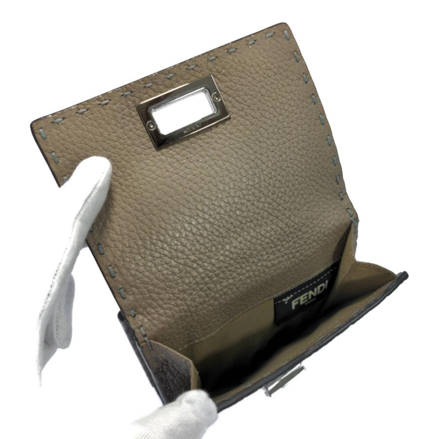 FENDI（フェンディ） ピーカブー・2つ折り財布/スカイブルー/FENDI