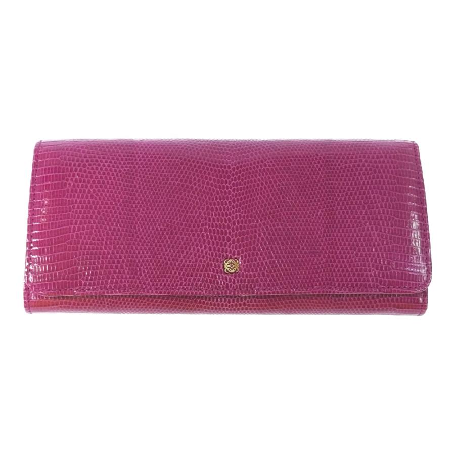 LOEWE ロエベ アナグラム・ロゴプレート レザー 2つ折り財布 長財布  