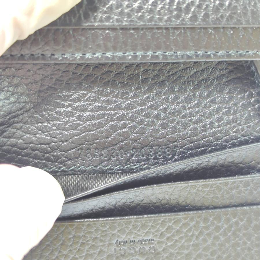 GUCCI（グッチ） GGマーモント・レザー 2つ折り財布 ミニ財布/735830