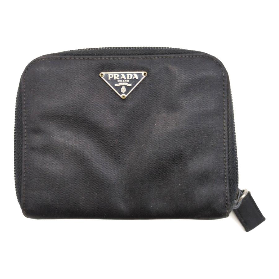 PRADA（プラダ） 三角ロゴプレート ナイロン ラウンドファスナー 2