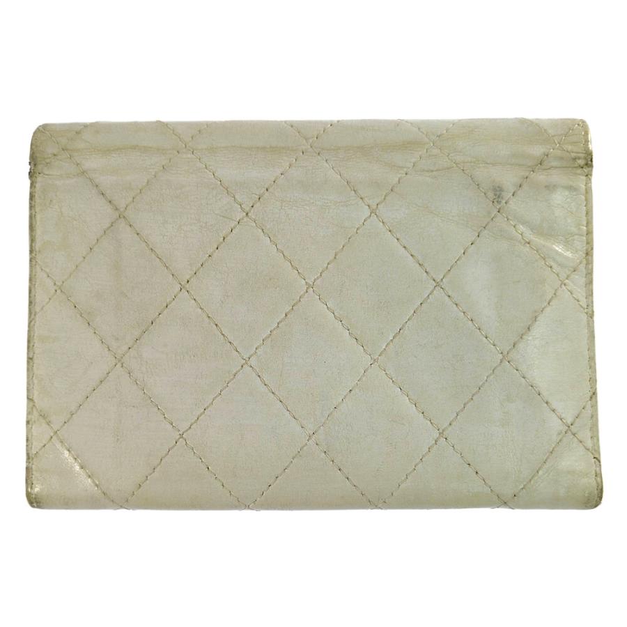 シャネル CHANEL 財布 二つ折り アイボリー ココボタン CHANEL（シャネル） 財布 レディース Wホック財布 ココボタン ベージュ