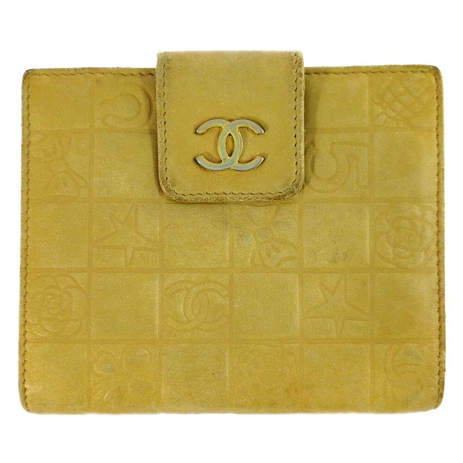 CHANEL（シャネル） 8番台 2003年製 アイコンライン 2つ折り財布