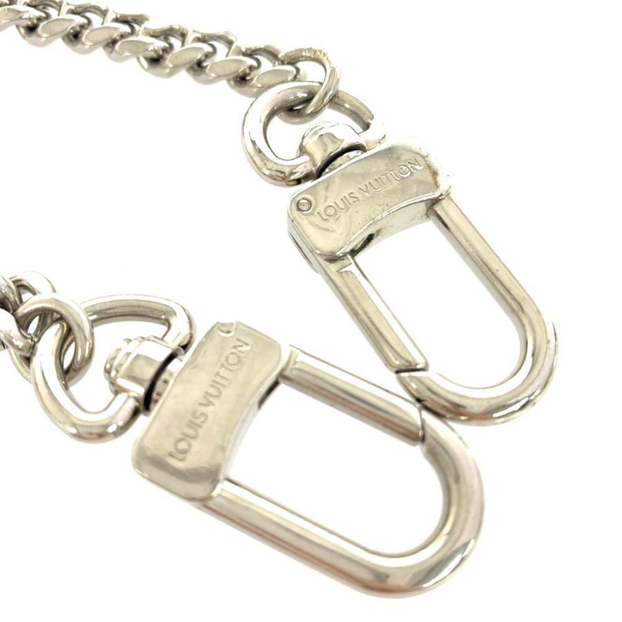 ルイヴィトン ウォレットチェーン 財布用 キーリング/シルバー/LOUIS