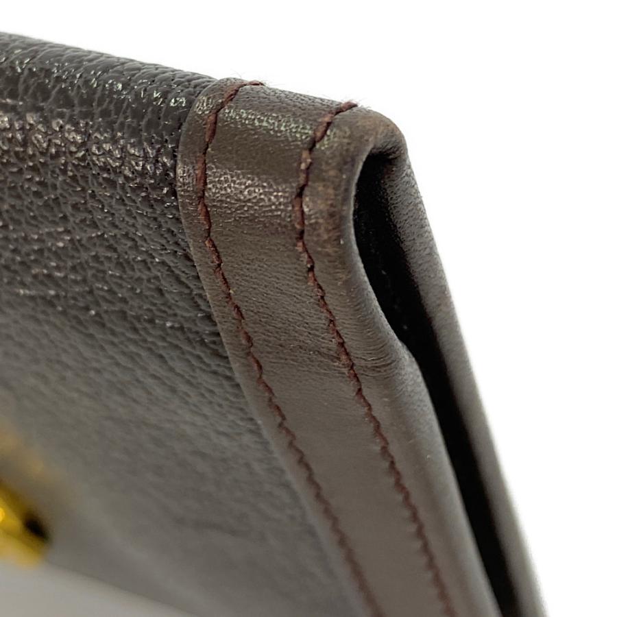 BVLGARI ブルガリ ドッピオトンド・ダブルロゴ レザー 名刺入れ