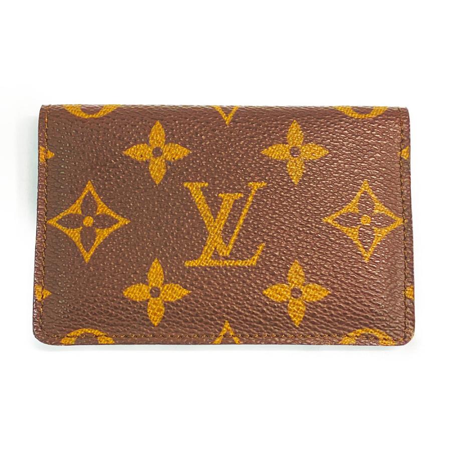 ルイヴィトン モノグラム・ポシェットカルトドゥヴィジット・名刺入れ