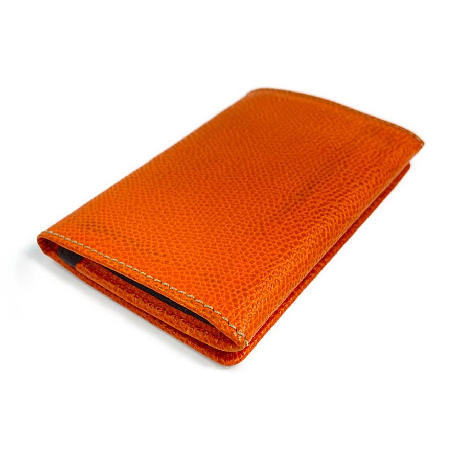 LOEWE オレンジ レザー 名刺入れ LOEWE（ロエベ） 名刺入れカードケース/オレンジ/LOEWE 翌日配送可