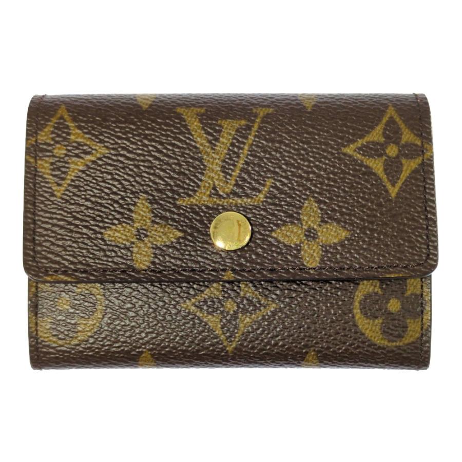 ルイヴィトン モノグラム ポルトモネプラ ケース ブラウン M61930 LOUIS VUITTON ルイヴィトン モノグラム ポルトモネプラ 名刺入れ パス