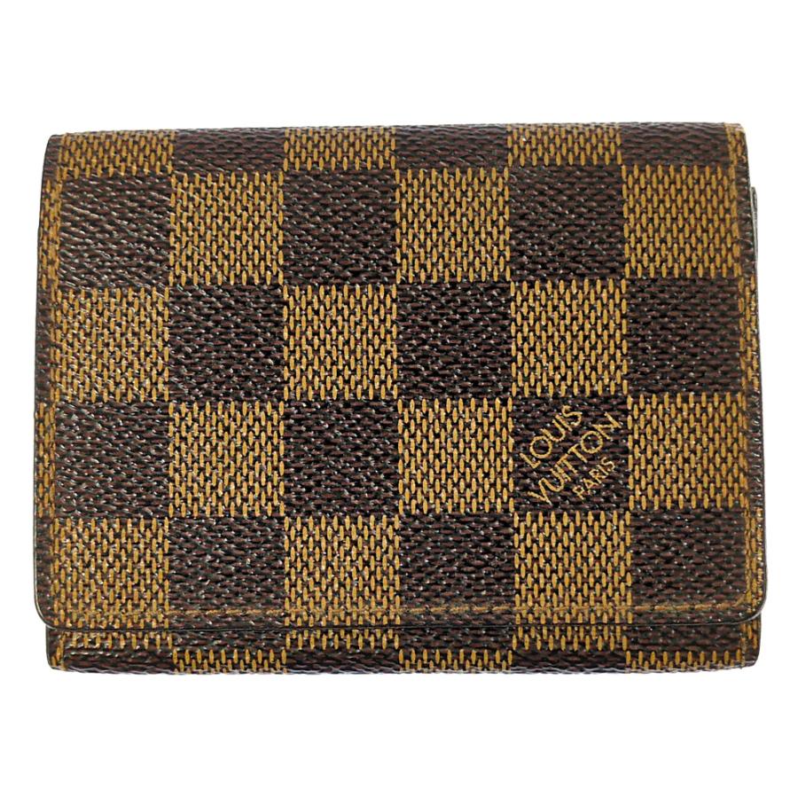 LOUIS VUITTON ルイヴィトン ダミエ エベヌ アンヴェロップカルトドゥ