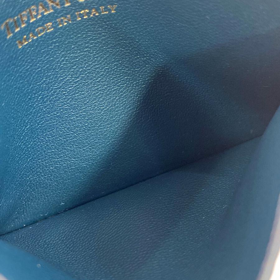 TIFFANY&Co. ティファニー 型押し パスケースカードケース TIFFANY&Co. ティファニー 型押し パスケースカードケース