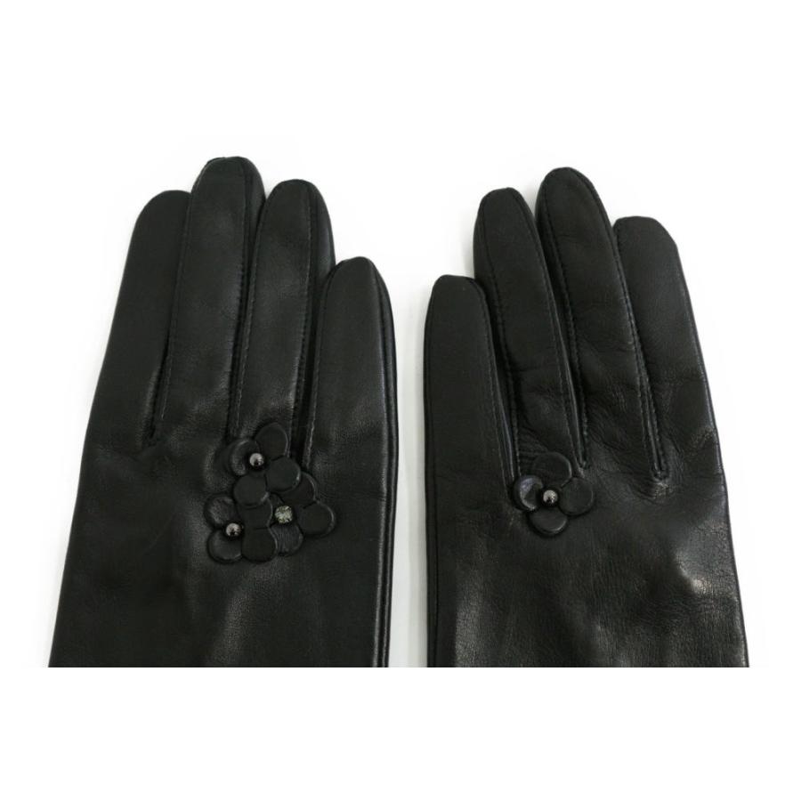 最終値下げ❕ANTEPRIMA 手袋　ブラック ANTEPRIMA（アンテプリマ） グローブ手袋/ブラック/ANTEPRIMA 翌日配送