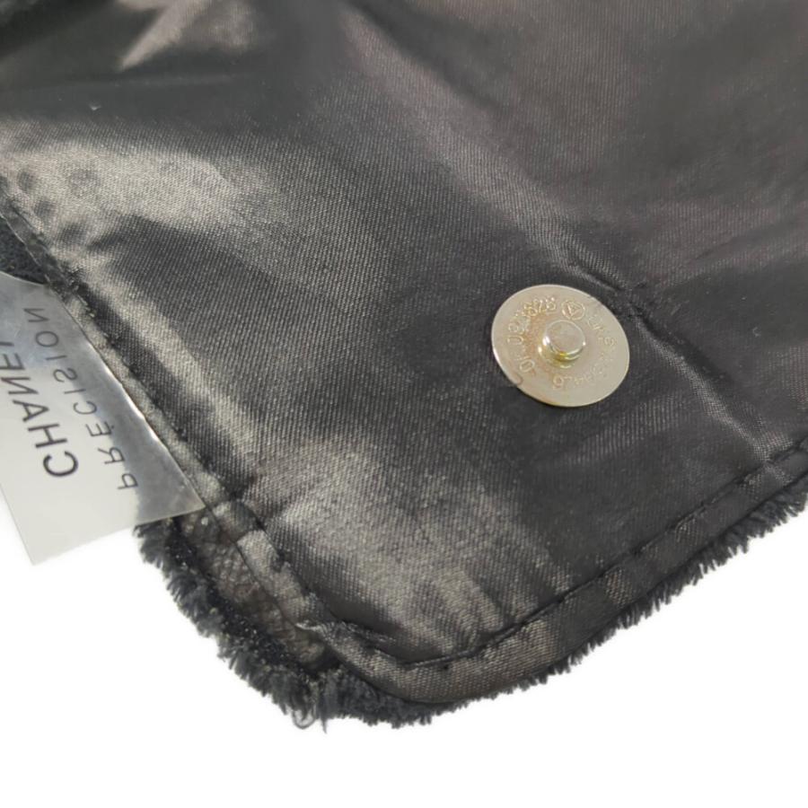 美品✨CHANEL✨ココマークパイル地リストバンド CHANEL シャネル リストバンド ココマーク ピンク パイル地 レース