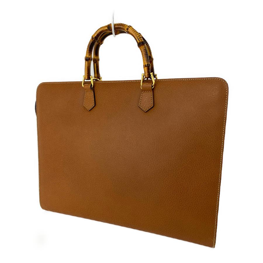 極美品✨GUCCI ビジネスバッグ　GGキャンバス　レザー GUCCI 美品 グッチ ブラック 黒 シルバー金具 GGキャンバス