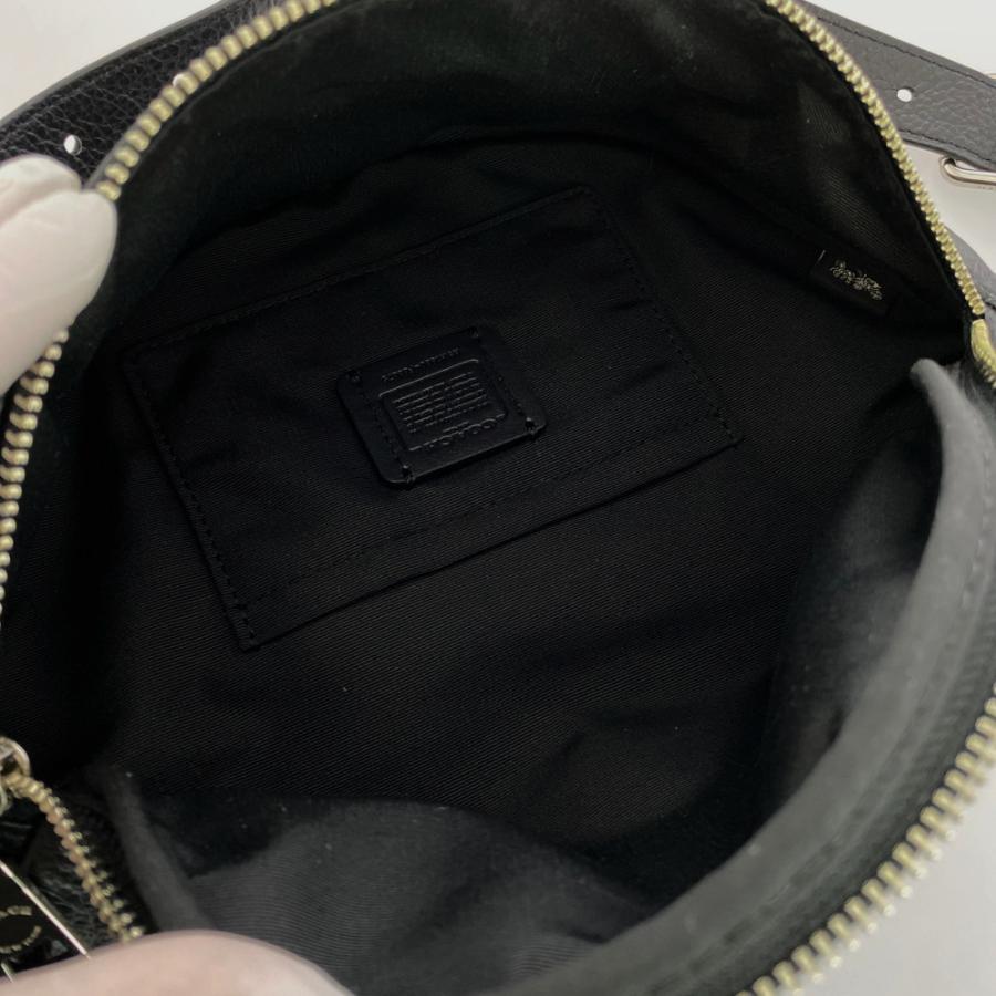 COACH コーチ スタッズロゴ レザーウエストポーチ ベルトバッグ COACH コーチ スタッズロゴ レザーウエストポーチ ベルトバッグ