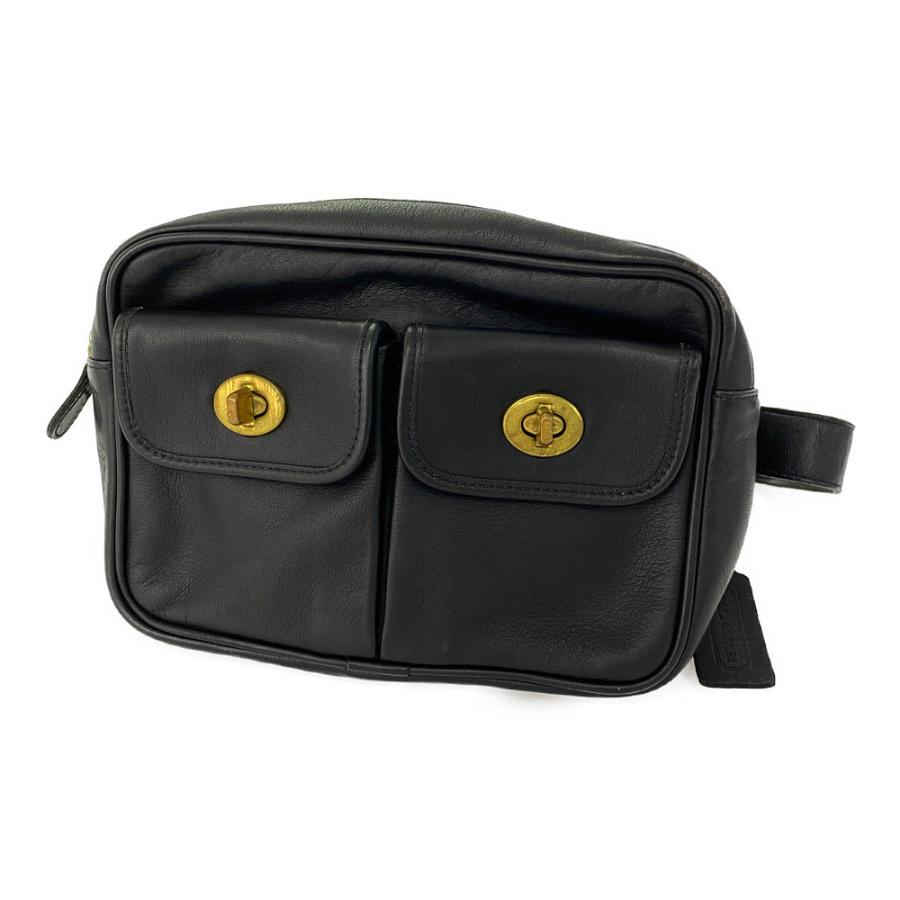 コーチ COACH ☆ レザー ターンロック ボディバッグ ウエストバッグ COACH（コーチ） グラブタンレザー ターンロック ウエストポーチバッグ