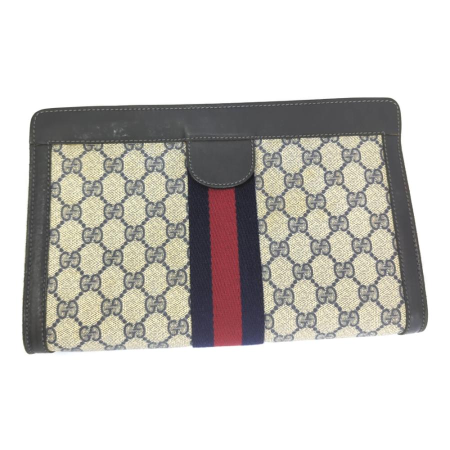 GUCCI グッチ シェリー・オールドグッチ・レザー ボディバッグ クラッチバッグ/570142123/ネイビー系/ミニバッグ/b250605/581018 | GUCCI | 01