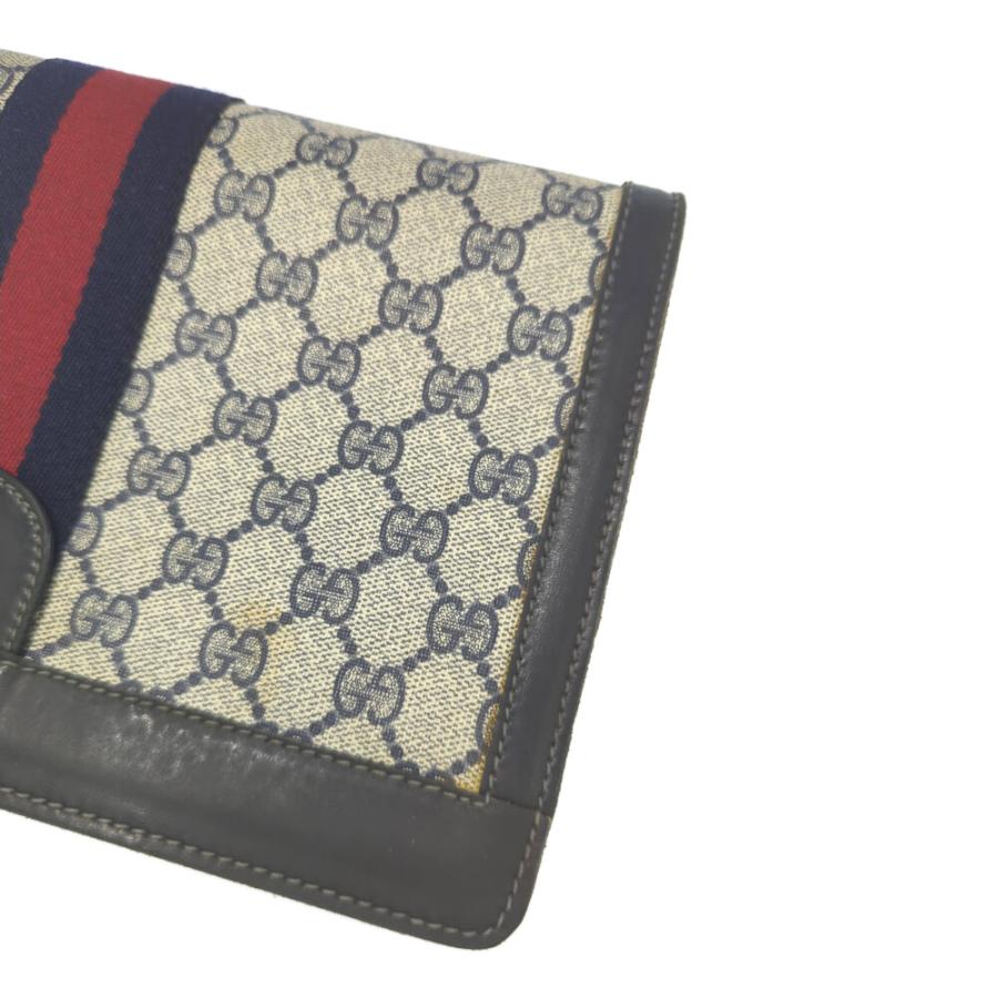 GUCCI グッチ シェリー・オールドグッチ・レザー ボディバッグ クラッチバッグ/570142123/ネイビー系/ミニバッグ/b250605/581018 | GUCCI | 04