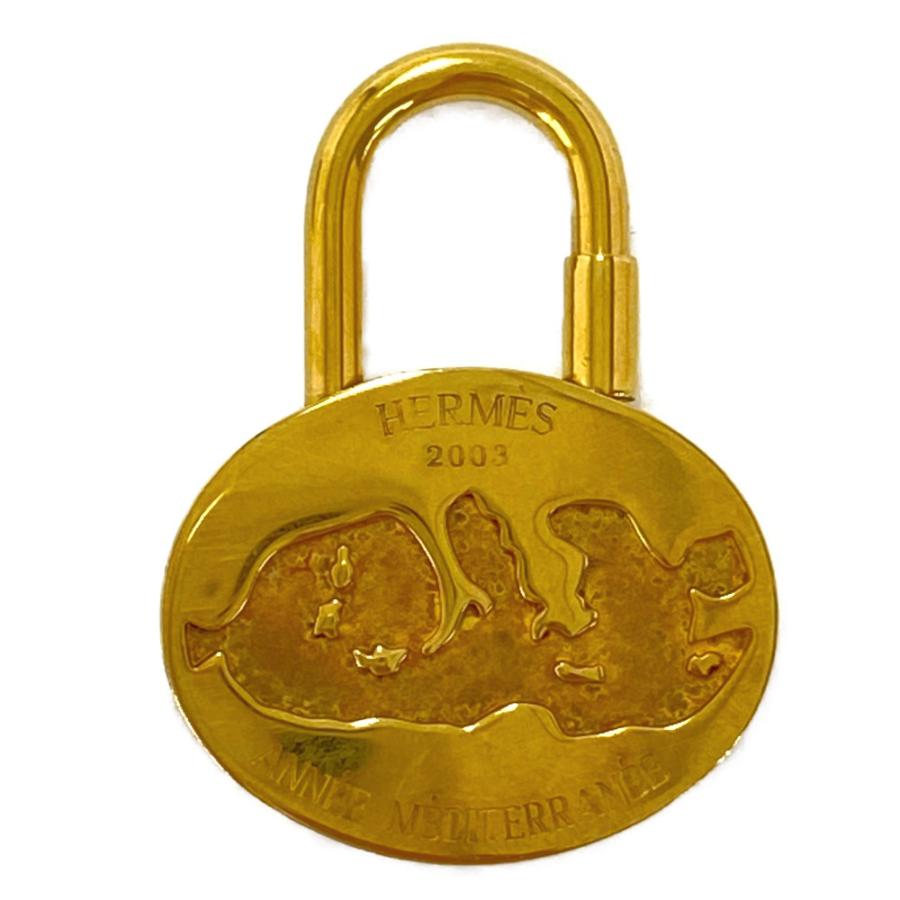 エルメス HERMES カデナ 地中海 2003 ゴールド チャーム トップ エルメス HERMES カデナ 地中海 2003 ゴールド チャーム トップ