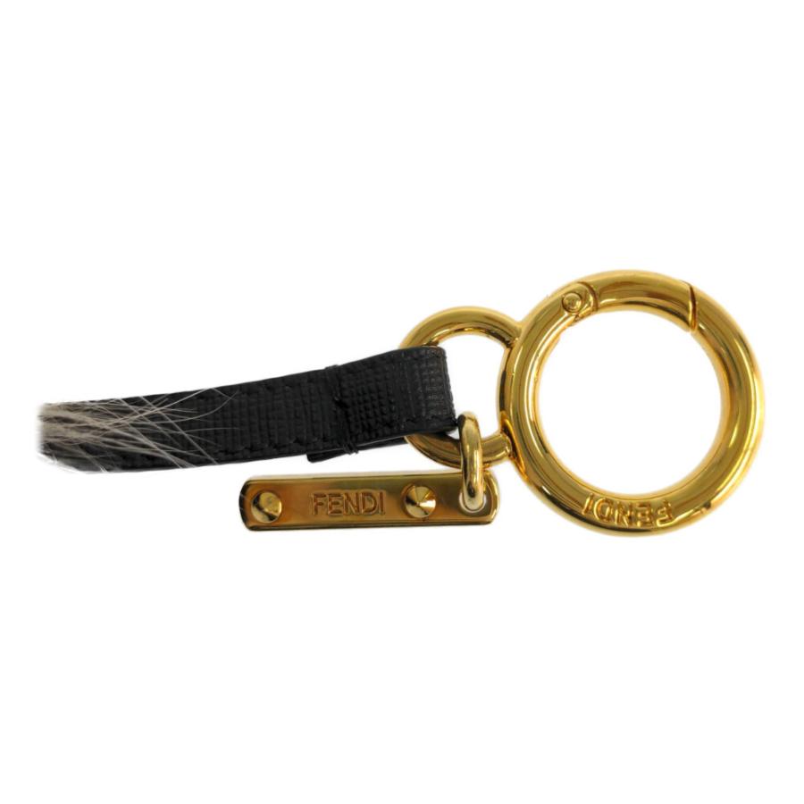 【極美品・袋付】FENDI　野球ボール　チャーム　バックチャーム FENDI（フェンディ） バッグチャーム/ファー/ツートンバッグ