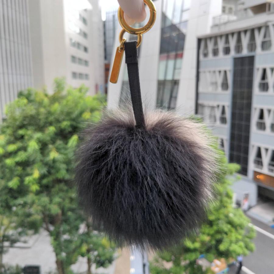FENDI フェンディ バッグチャーム/ファー/ツートンバッグアクセサリー