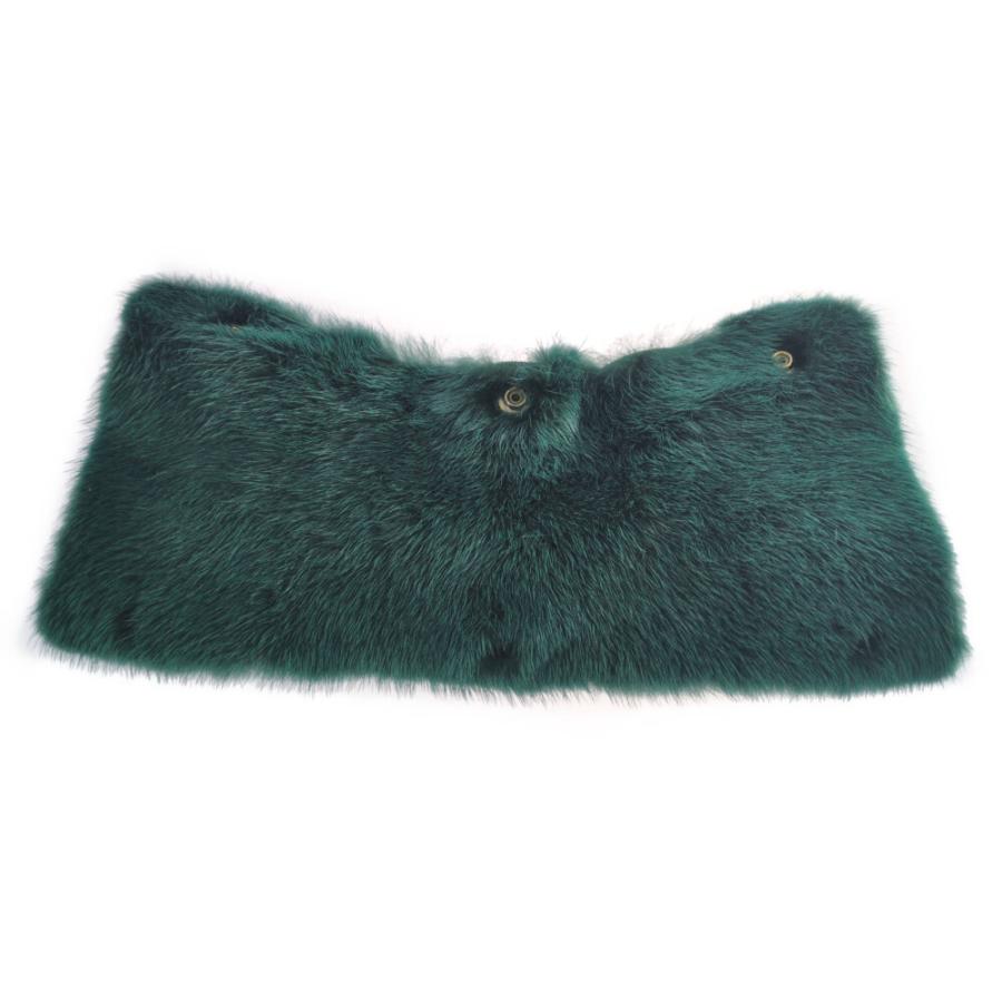 Valextra ヴァレクストラ ハンドルカバー・ファー バッグチャーム  