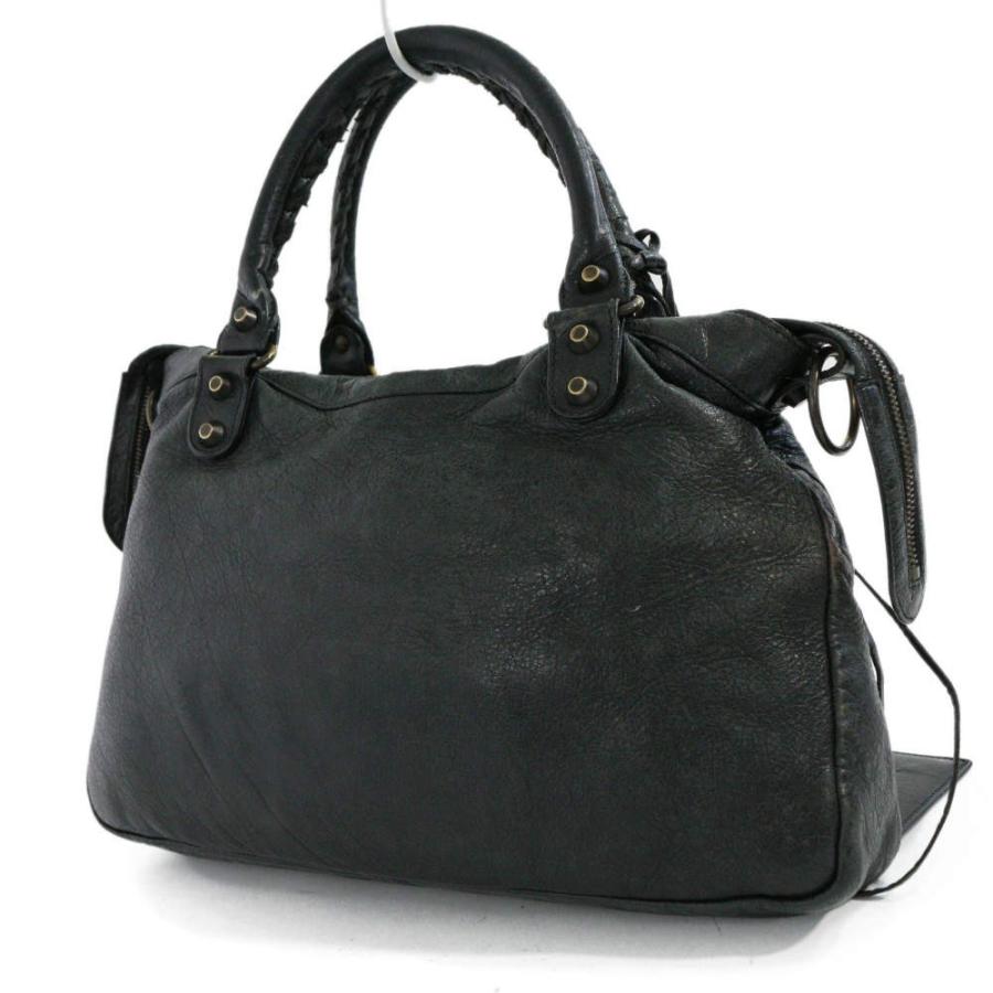 BALENCIAGA バレンシアガ タウン・ミラー付き ハンドバッグ