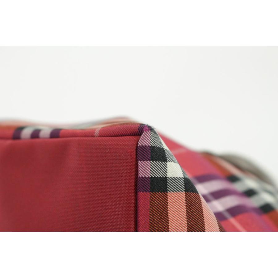 Burberry Blue Label レッドチェック・ショルダー ハンドバッグ Burberry Blue Label レッドチェック・ショルダー ハンドバッグ
