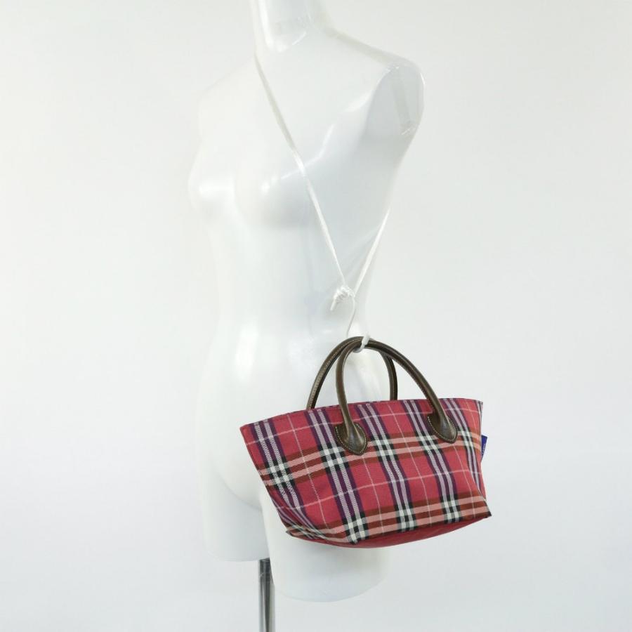 【激レア✨️】BURBERRY BLUE LABEL チェック ハンドバッグ 極美品】burberry blue label ノバチェック ハンドバッグ - メルカリ