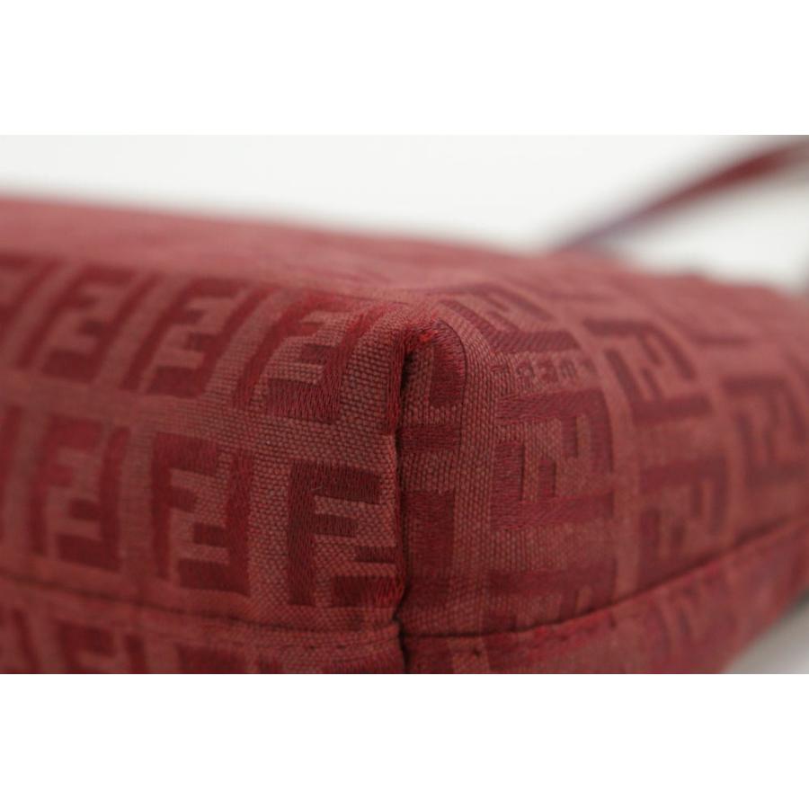 FENDI（フェンディ） FF柄 ハンドバッグ/レッド/FENDI 翌日配送可