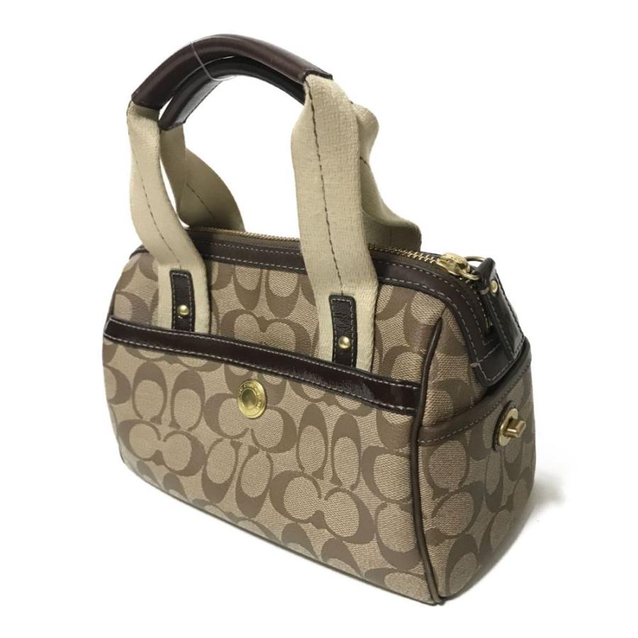 COACH（コーチ） シグネチャー・ハンドバッグ ミニボストン/11563