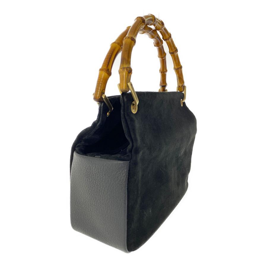 グッチ GUCCI ハンドバッグ バンブー スエード ビジネス バッグ GUCCI グッチ バンブー・スエードレザーハンドバッグ/000・3444