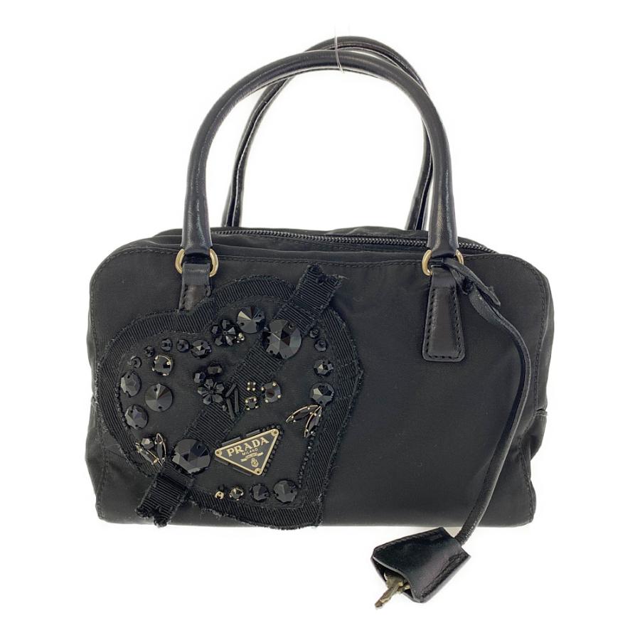 PRADA プラダ ハートビジュー ナイロン ミニハンドバッグ PRADA プラダ ハートビジュー ナイロン ミニハンドバッグ