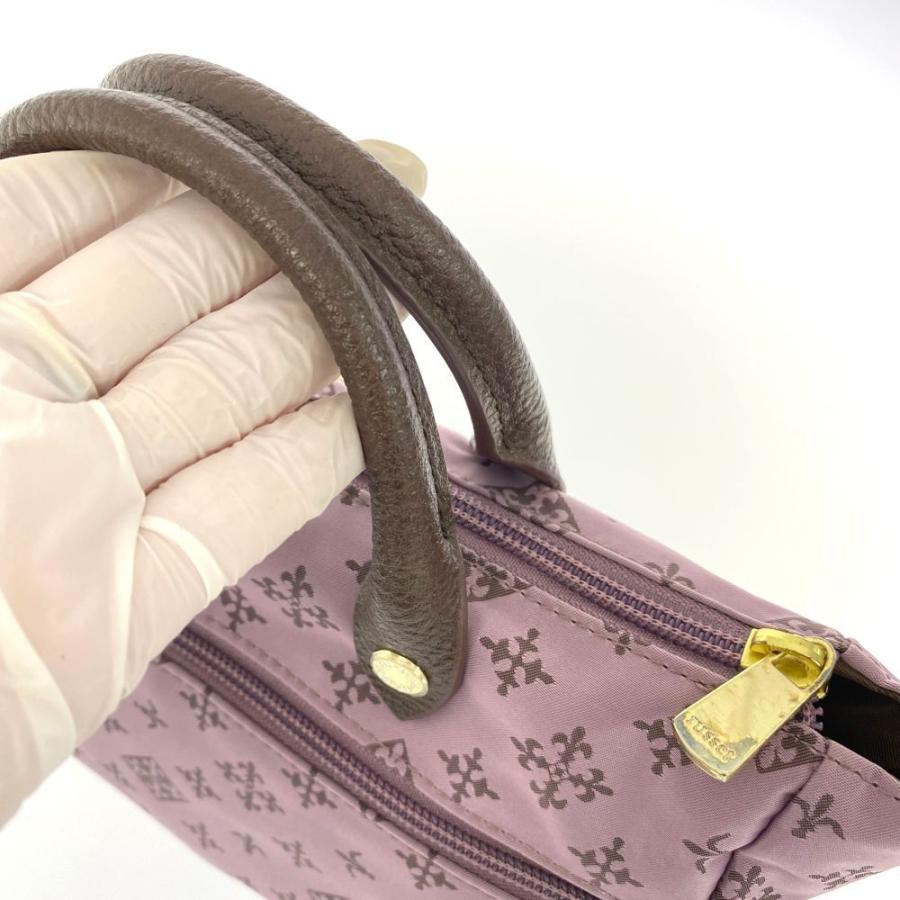 russet（ラシット） ハンドバッグ 総柄/ラベンダー/ブラウン/russet