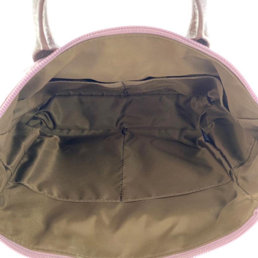 russet（ラシット） ハンドバッグ 総柄/ラベンダー/ブラウン/russet