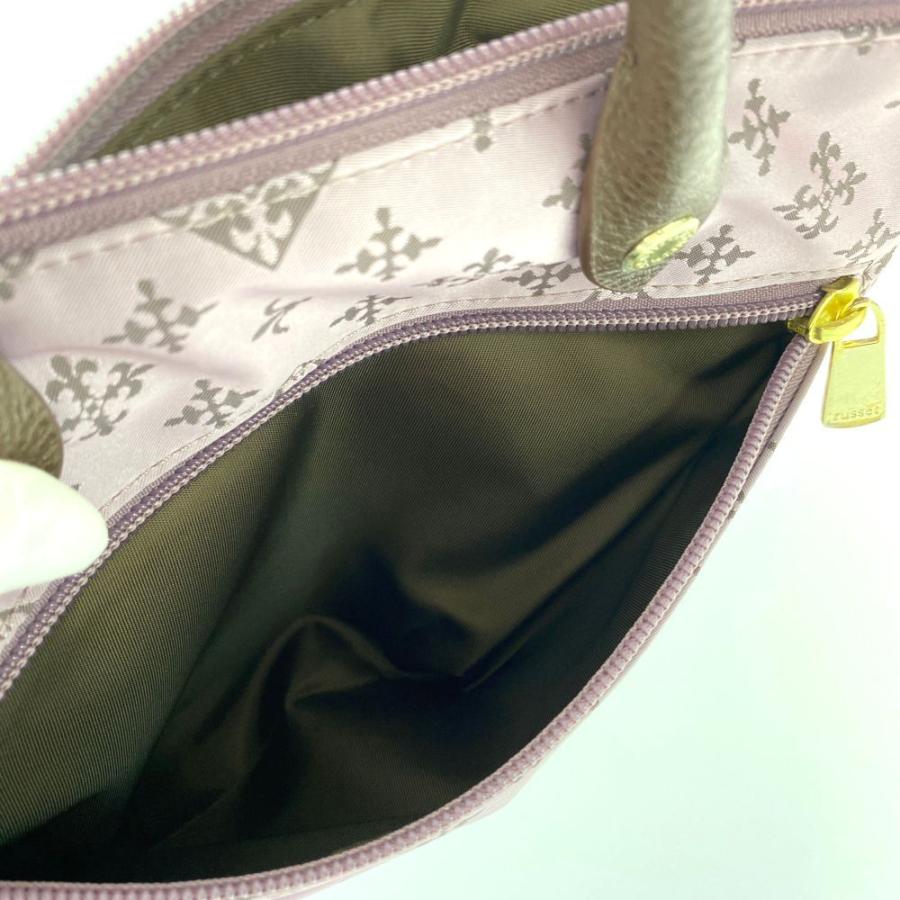 russet（ラシット） ハンドバッグ 総柄/ラベンダー/ブラウン/russet