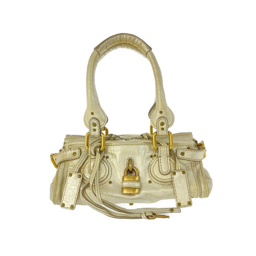 Chloe クロエ パディントン・ハンドバッグ/シャンパンゴールド Chloe クロエ パディントン・ハンドバッグ/シャンパンゴールド