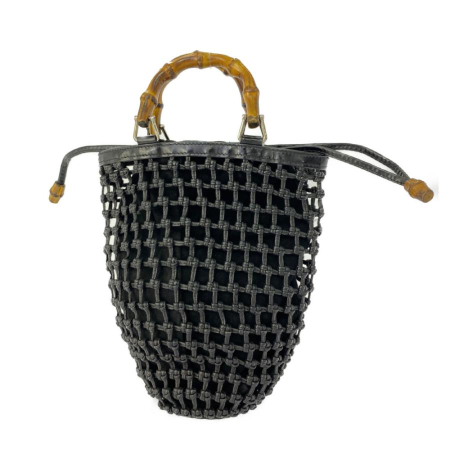 【入手困難】GUCCI グッチ かごバッグ バケツ型 バンブー パテントレザー 入手困難】GUCCI グッチ かごバッグ バケツ型 バンブー パテント