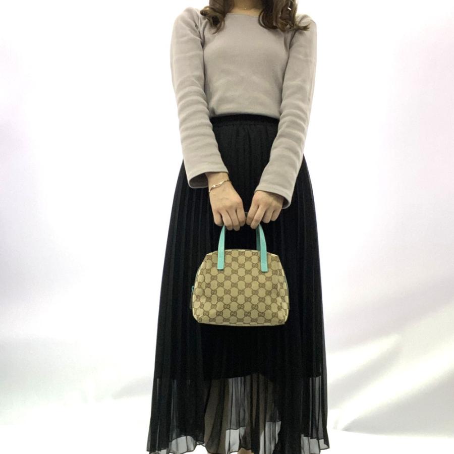 GUCCI（グッチ） GGキャンバス・ボーリングバッグ ハンドバッグ/124542