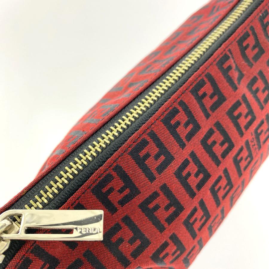 FENDI フェンディ ズッキーノ・アクセサリーポーチ ハンドバッグ FENDI フェンディ ズッキーノ・アクセサリーポーチ ハンドバッグ