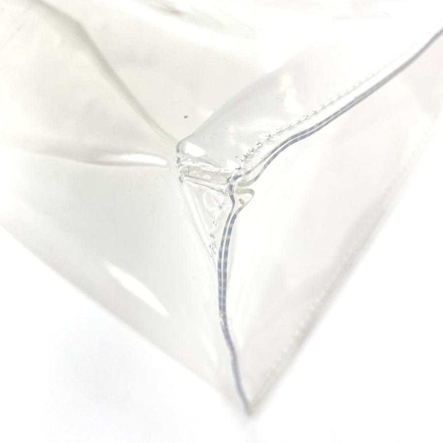 HERMES エルメス ビニールケリー・1997・ハンドバッグ/クリア/ホワイト