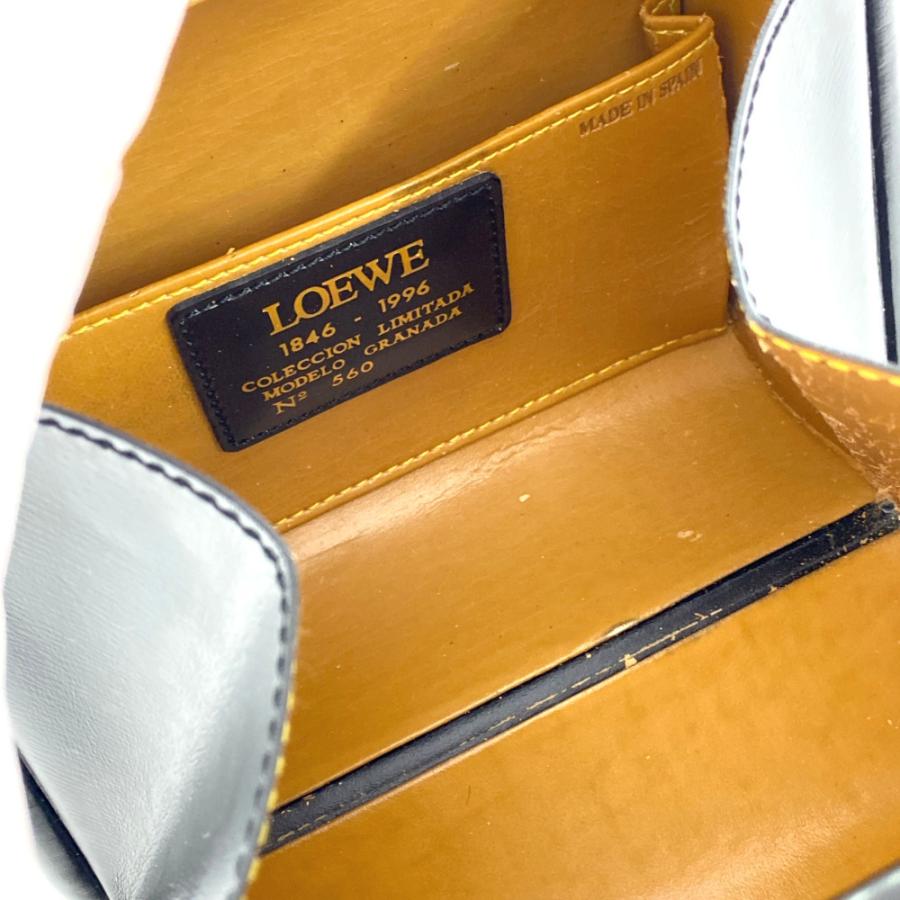 LOEWE ロエベ アナグラム グラナダ ハンドバッグ/ブラック