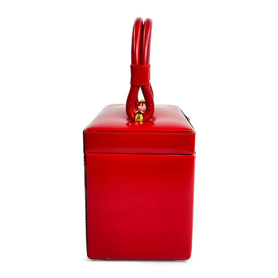 LOEWE（ロエベ） バニティボックスハンドバッグ/レッド/LOEWE 翌日配送
