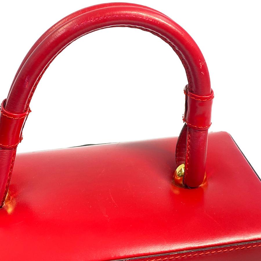 LOEWE ロエベ バニティボックスハンドバッグ/レッド/LOEWE 翌日配送可